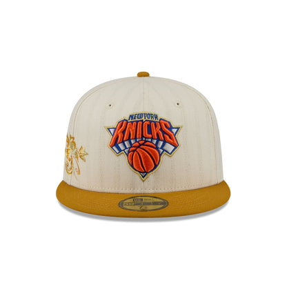 New York Knicks Chrome Herringbone 59FIFTY Fitted Hat