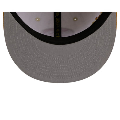 Atlanta Hawks Chrome Herringbone 59FIFTY Fitted Hat