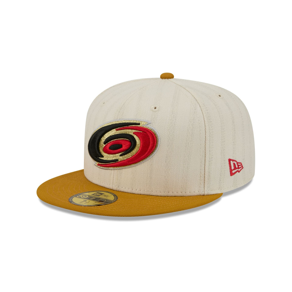 Carolina Hurricanes Chrome Herringbone 59FIFTY Fitted Hat