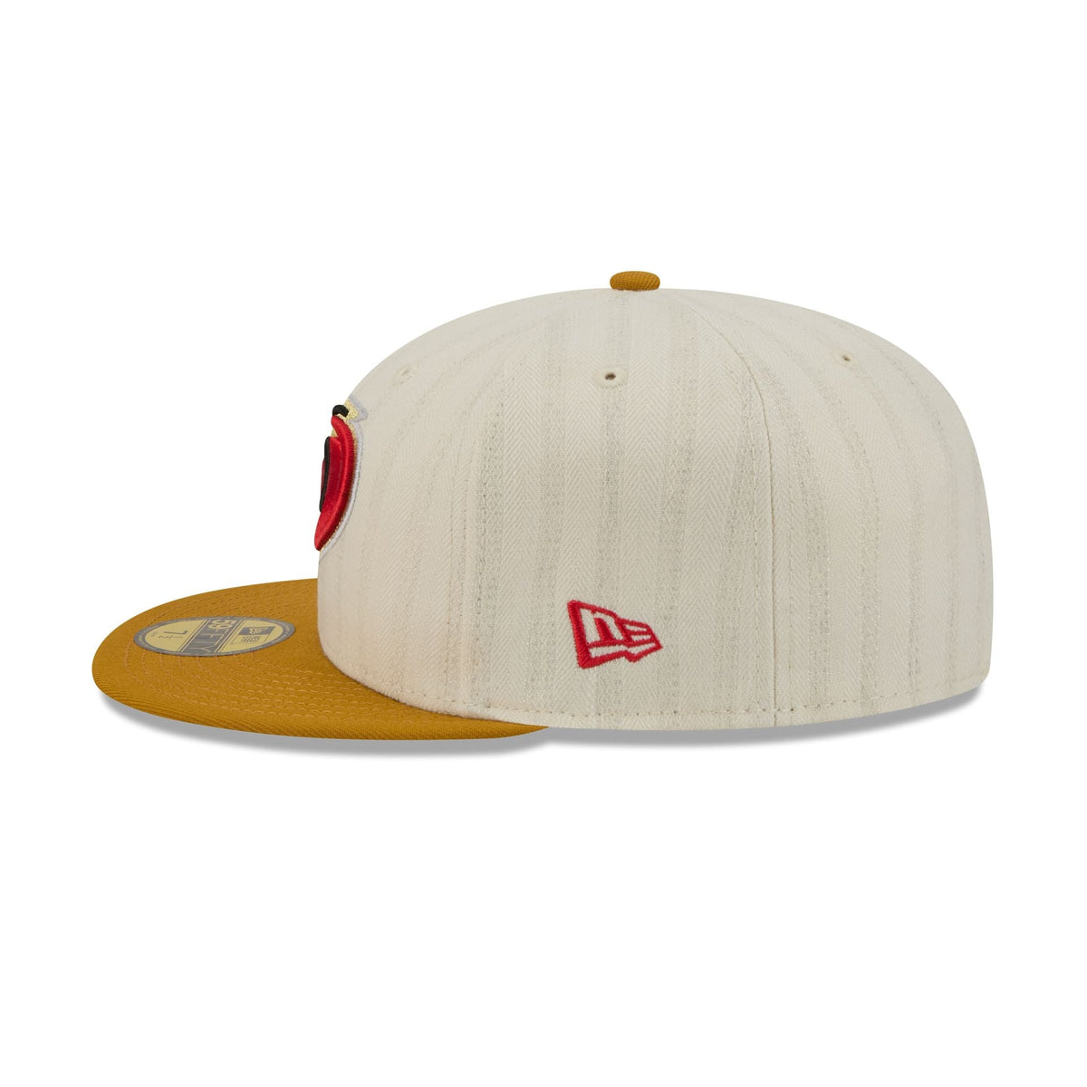 Carolina Hurricanes Chrome Herringbone 59FIFTY Fitted Hat