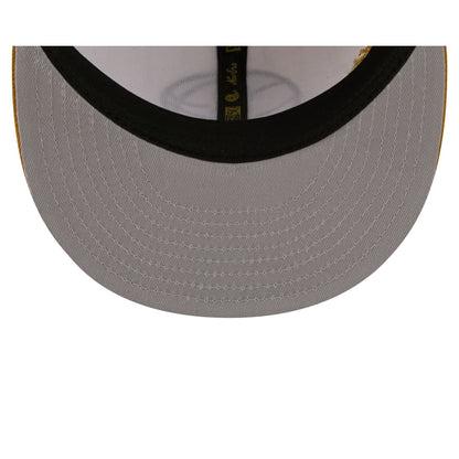 Brooklyn Nets Chrome Herringbone 59FIFTY Fitted Hat
