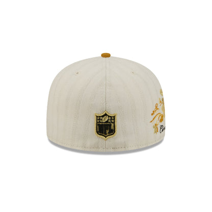 Cincinnati Bengals Chrome Herringbone 59FIFTY Fitted Hat