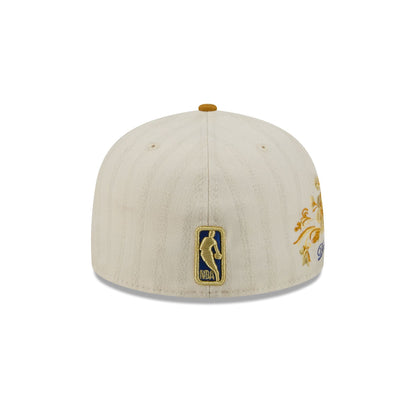 Detroit Pistons Chrome Herringbone 59FIFTY Fitted Hat