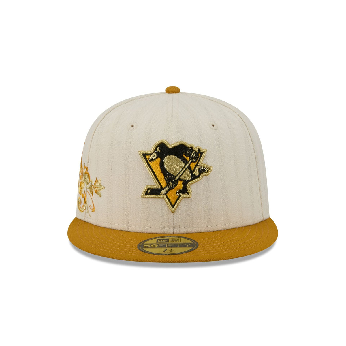 Pittsburgh Penguins Chrome Herringbone 59FIFTY Fitted Hat
