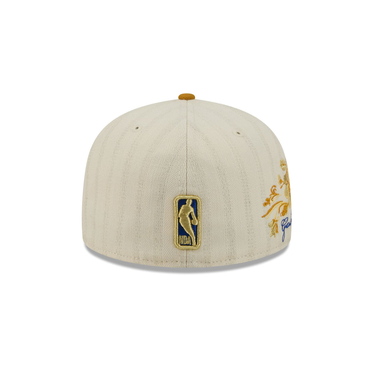 Golden State Warriors Chrome Herringbone 59FIFTY Fitted Hat
