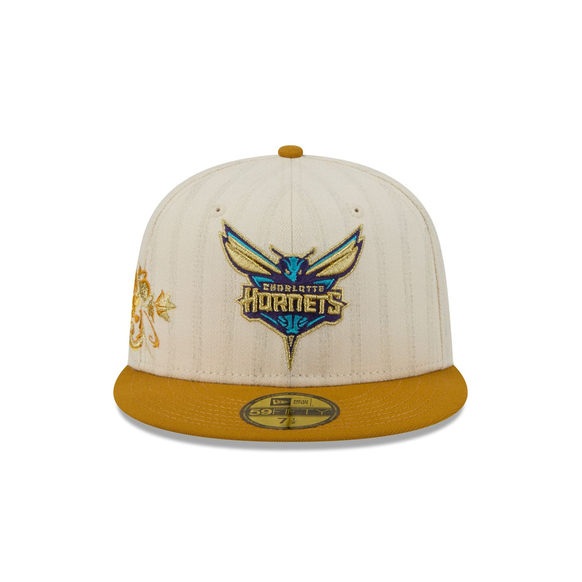 Charlotte Hornets Chrome Herringbone 59FIFTY Fitted Hat