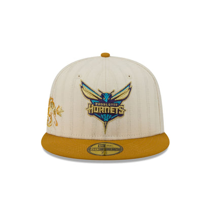 Charlotte Hornets Chrome Herringbone 59FIFTY Fitted Hat