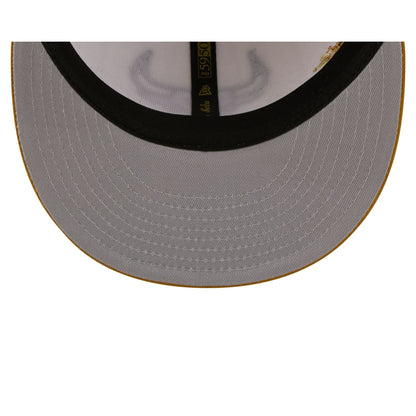 Chicago Bulls Chrome Herringbone 59FIFTY Fitted Hat