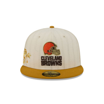 Cleveland Browns Chrome Herringbone 59FIFTY Fitted Hat
