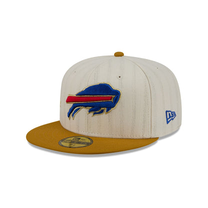 Buffalo Bills Chrome Herringbone 59FIFTY Fitted Hat