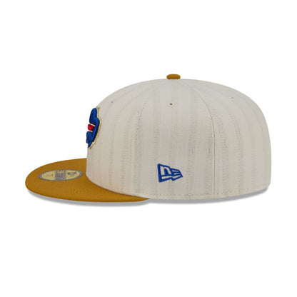 Buffalo Bills Chrome Herringbone 59FIFTY Fitted Hat