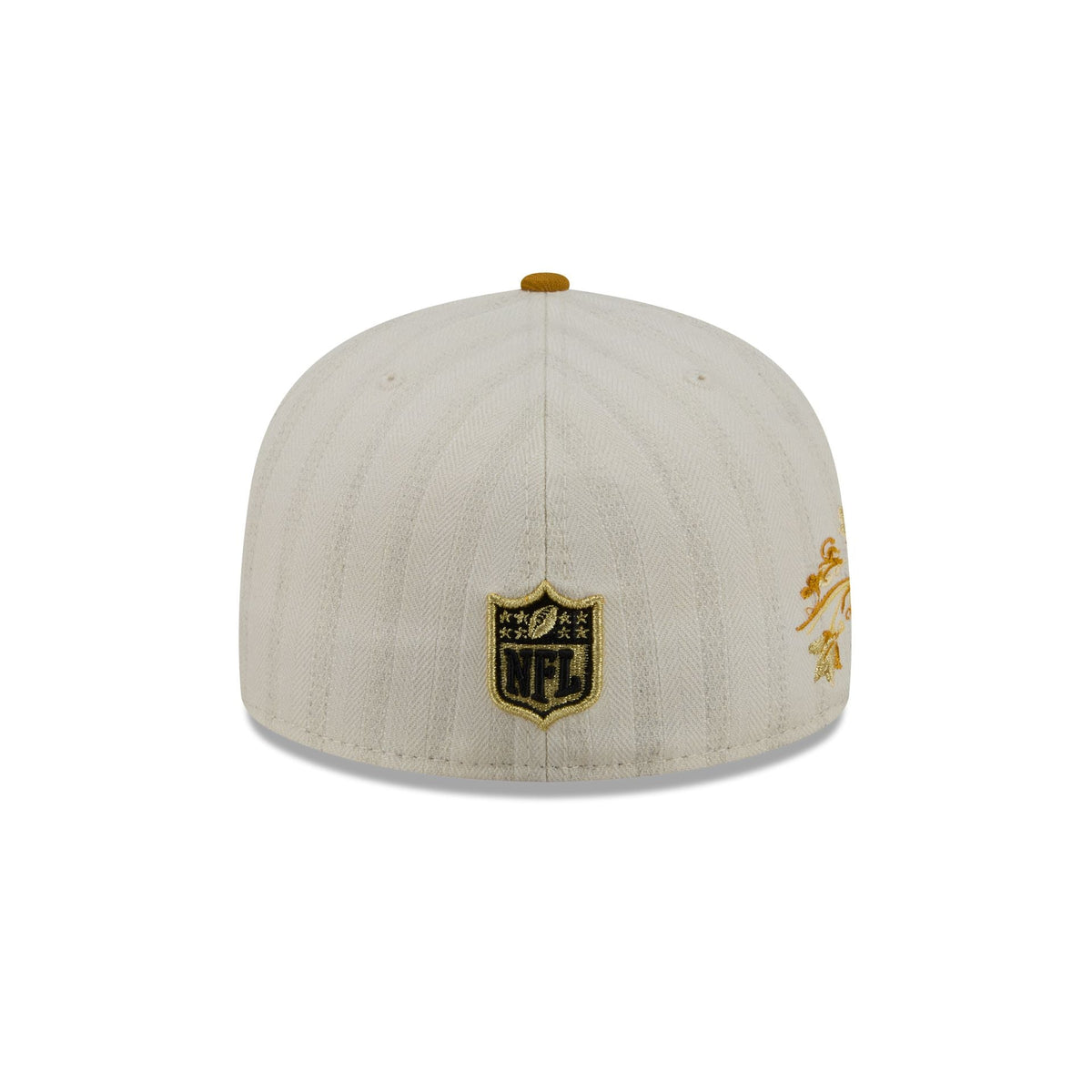 Atlanta Falcons Chrome Herringbone 59FIFTY Fitted Hat