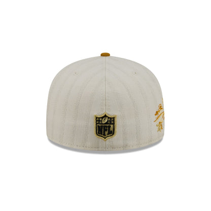 Atlanta Falcons Chrome Herringbone 59FIFTY Fitted Hat