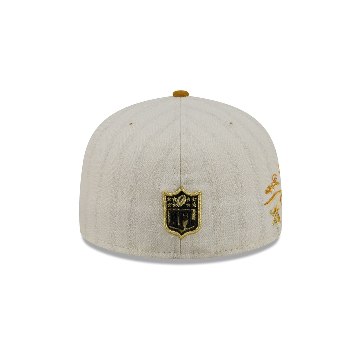 Baltimore Ravens Chrome Herringbone 59FIFTY Fitted Hat