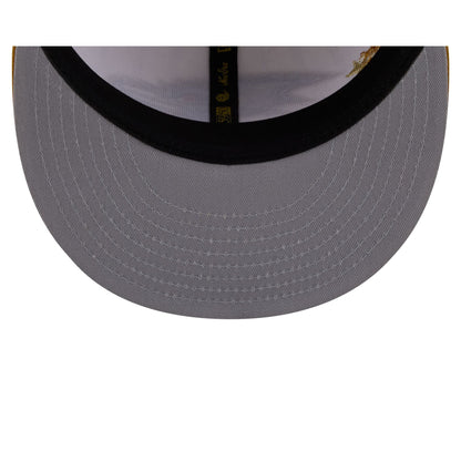 Baltimore Ravens Chrome Herringbone 59FIFTY Fitted Hat