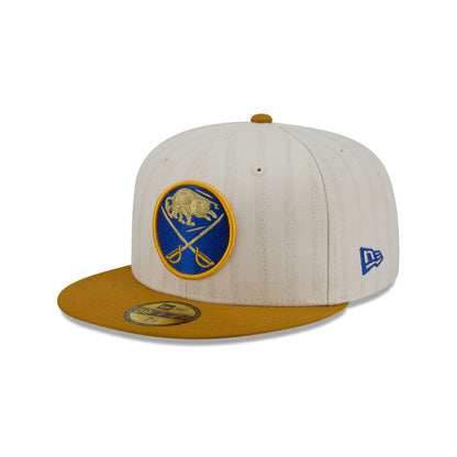 Buffalo Sabres Chrome Herringbone 59FIFTY Fitted Hat