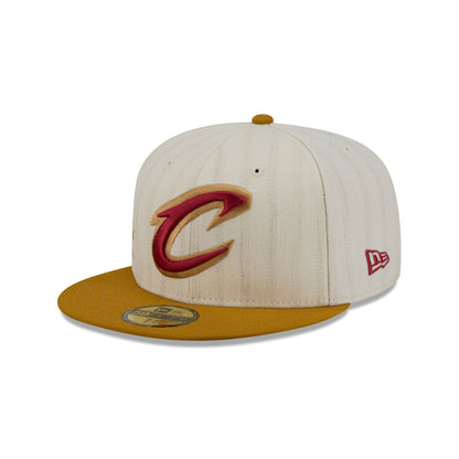Cleveland Cavaliers Chrome Herringbone 59FIFTY Fitted Hat