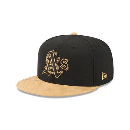 Athletics Black Wool 59FIFTY Fitted Hat
