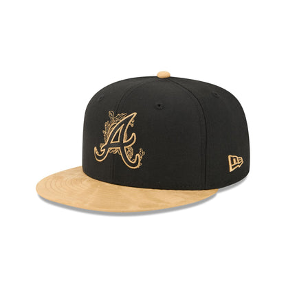 Atlanta Braves Black Wool 59FIFTY Fitted Hat