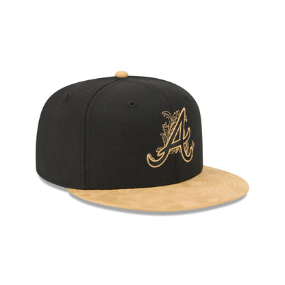 Atlanta Braves Black Wool 59FIFTY Fitted Hat