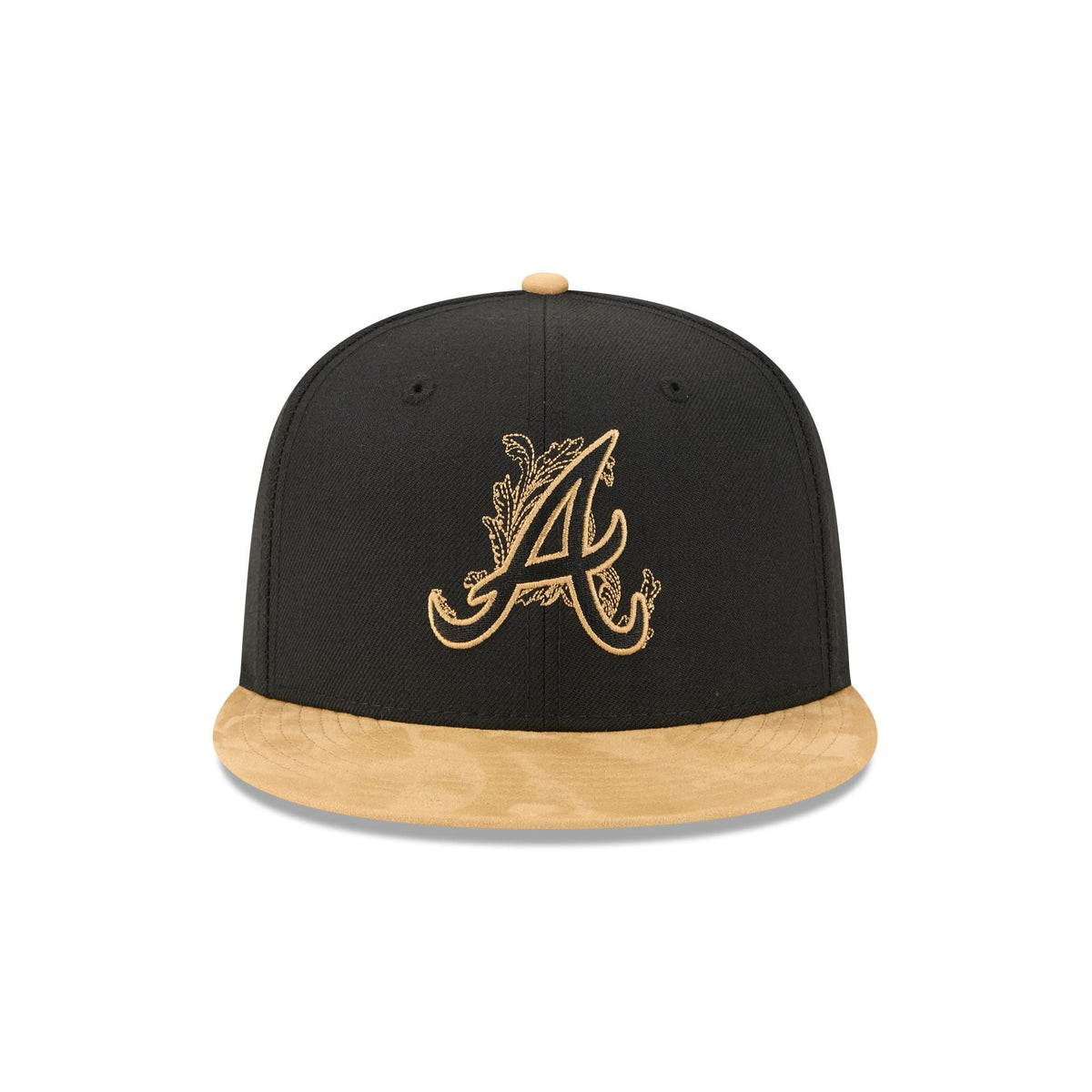 Atlanta Braves Black Wool 59FIFTY Fitted Hat
