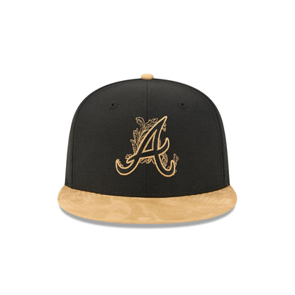 Atlanta Braves Black Wool 59FIFTY Fitted Hat