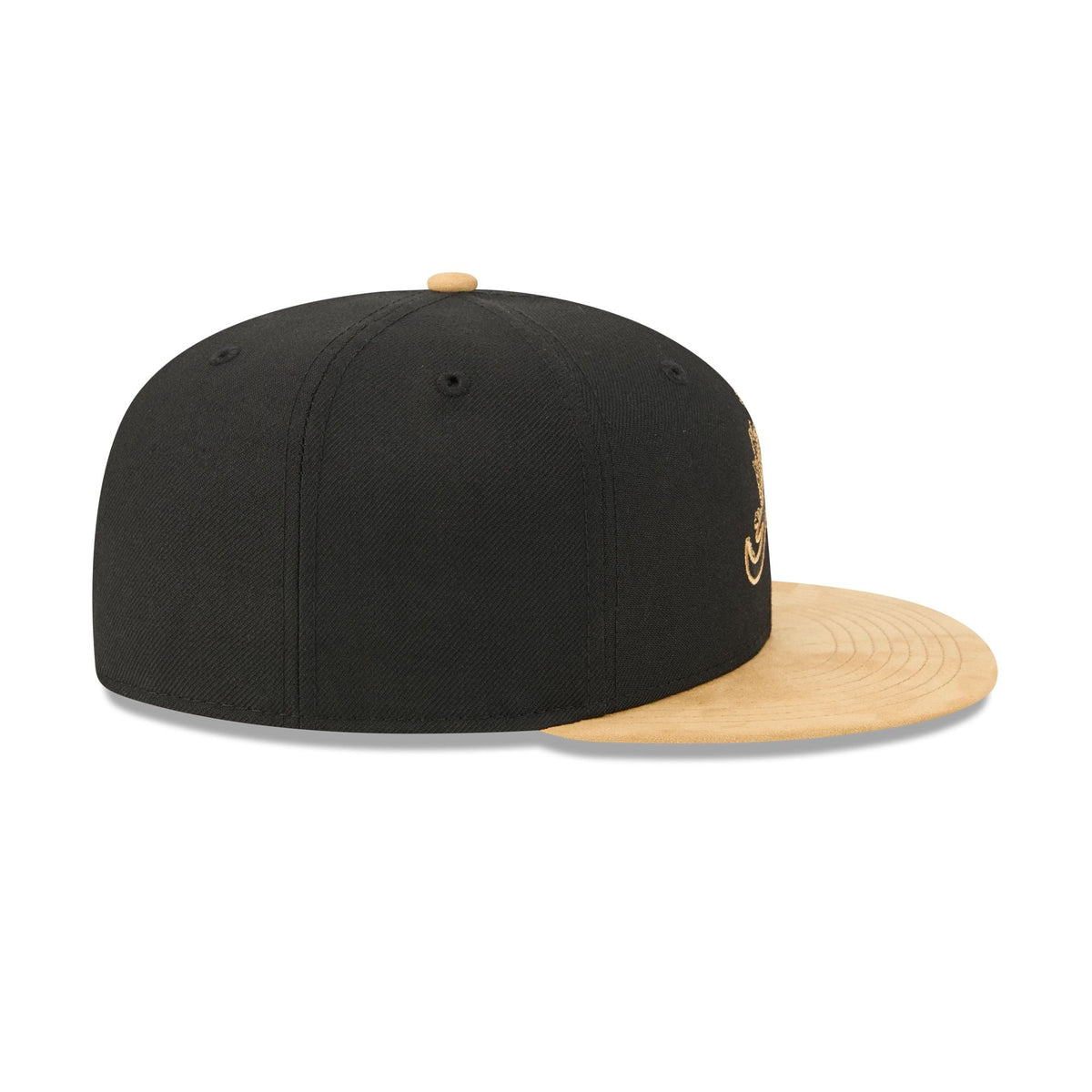 Atlanta Braves Black Wool 59FIFTY Fitted Hat