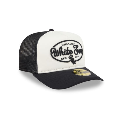 Chicago White Sox Chrome 59FIFTY Fitted Trucker Hat