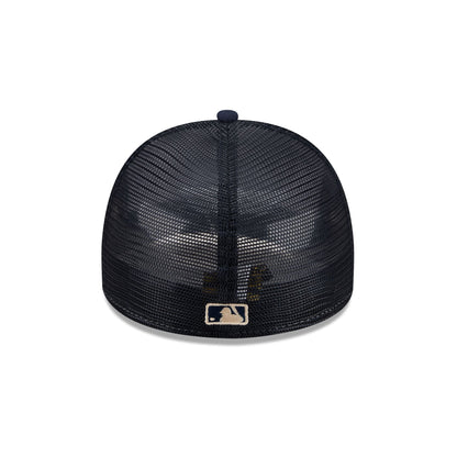Atlanta Braves Chrome 59FIFTY Fitted Trucker Hat