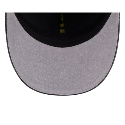 Boston Celtics Black Denim Low Profile 59FIFTY Fitted Hat