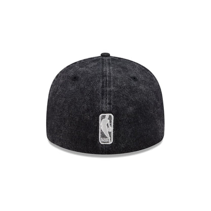 New York Knicks Black Denim Low Profile 59FIFTY Fitted Hat
