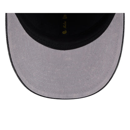 New York Knicks Black Denim Low Profile 59FIFTY Fitted Hat