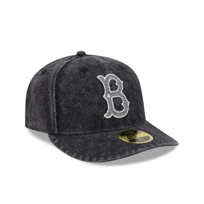 Brooklyn Dodgers Black Denim Low Profile 59FIFTY Fitted Hat
