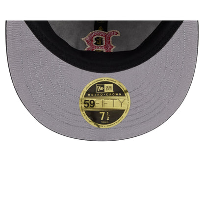 Boston Red Sox Visor Stitch Retro Crown 59FIFTY Fitted Hat