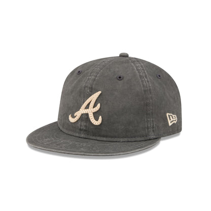 Atlanta Braves Visor Stitch Retro Crown 59FIFTY Fitted Hat