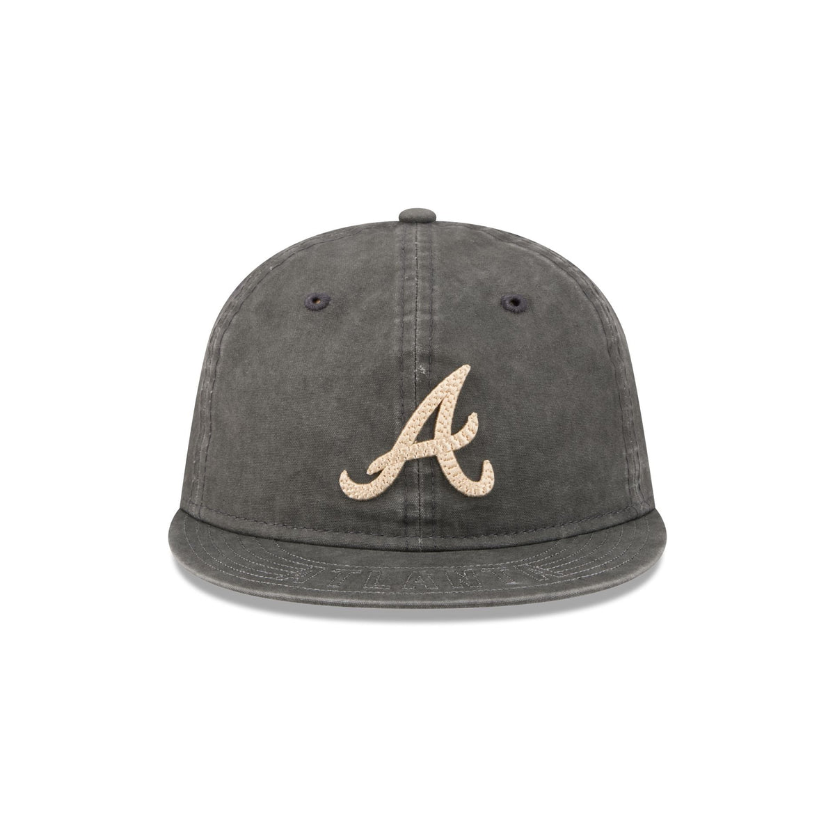 Atlanta Braves Visor Stitch Retro Crown 59FIFTY Fitted Hat