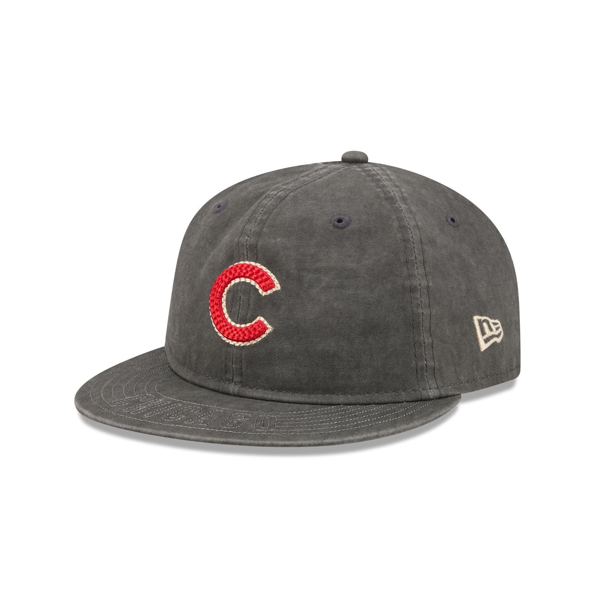 Chicago Cubs Visor Stitch Retro Crown 59FIFTY Fitted Hat