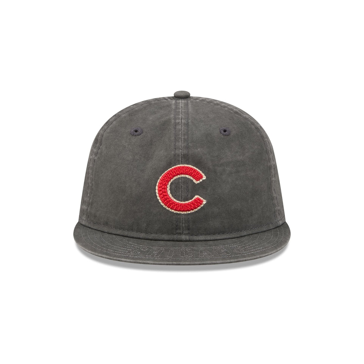 Chicago Cubs Visor Stitch Retro Crown 59FIFTY Fitted Hat