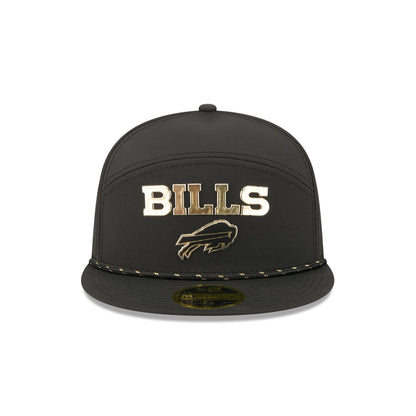 Buffalo Bills Gold Logo Rope Split Panel 59FIFTY Fitted Hat
