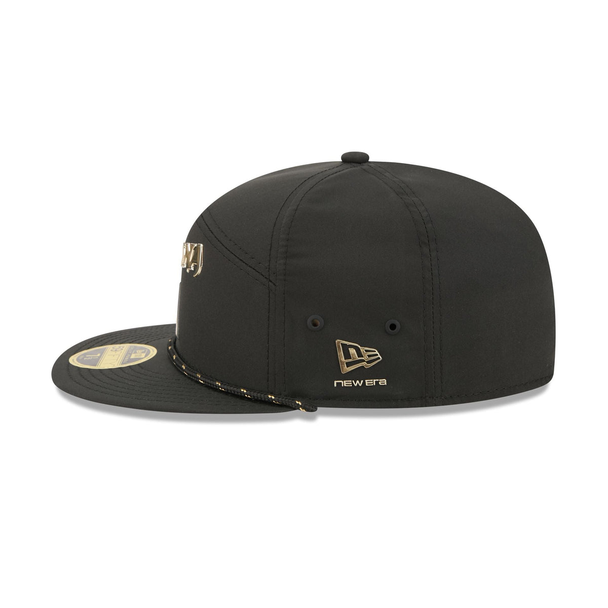 Arizona Diamondbacks Gold Logo Rope Split Panel 59FIFTY Fitted Hat