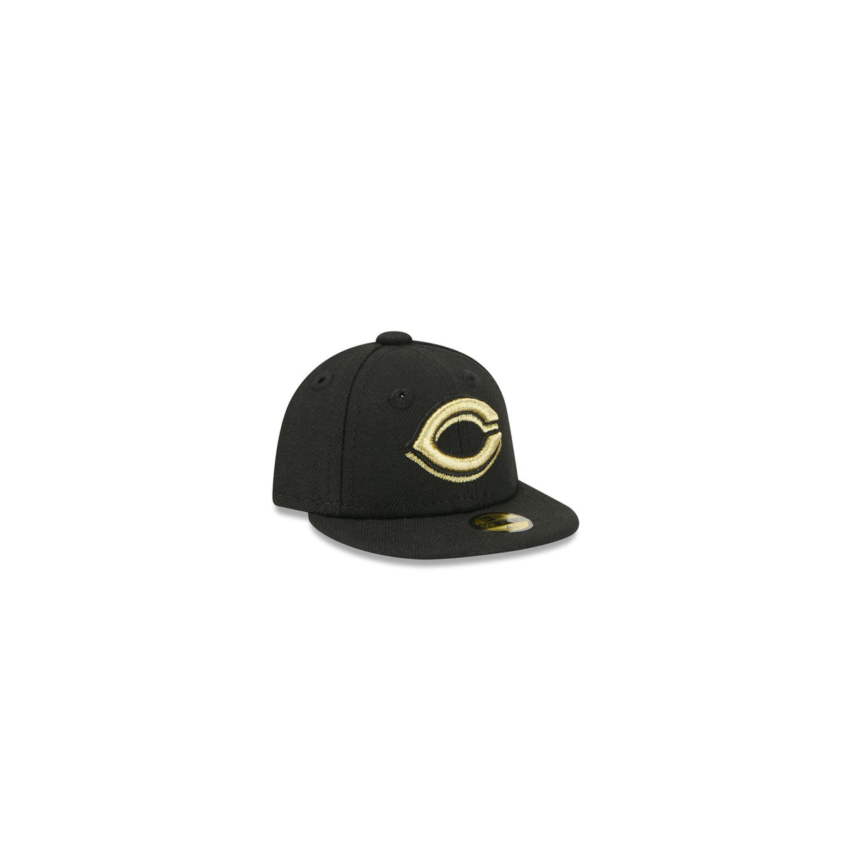 Cincinnati Reds Gold Logo Mini 59FIFTY Fitted Hat