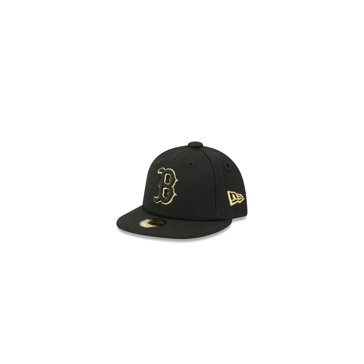 Boston Red Sox Gold Logo Mini 59FIFTY Fitted Hat