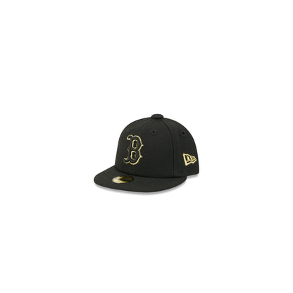 Boston Red Sox Gold Logo Mini 59FIFTY Fitted Hat