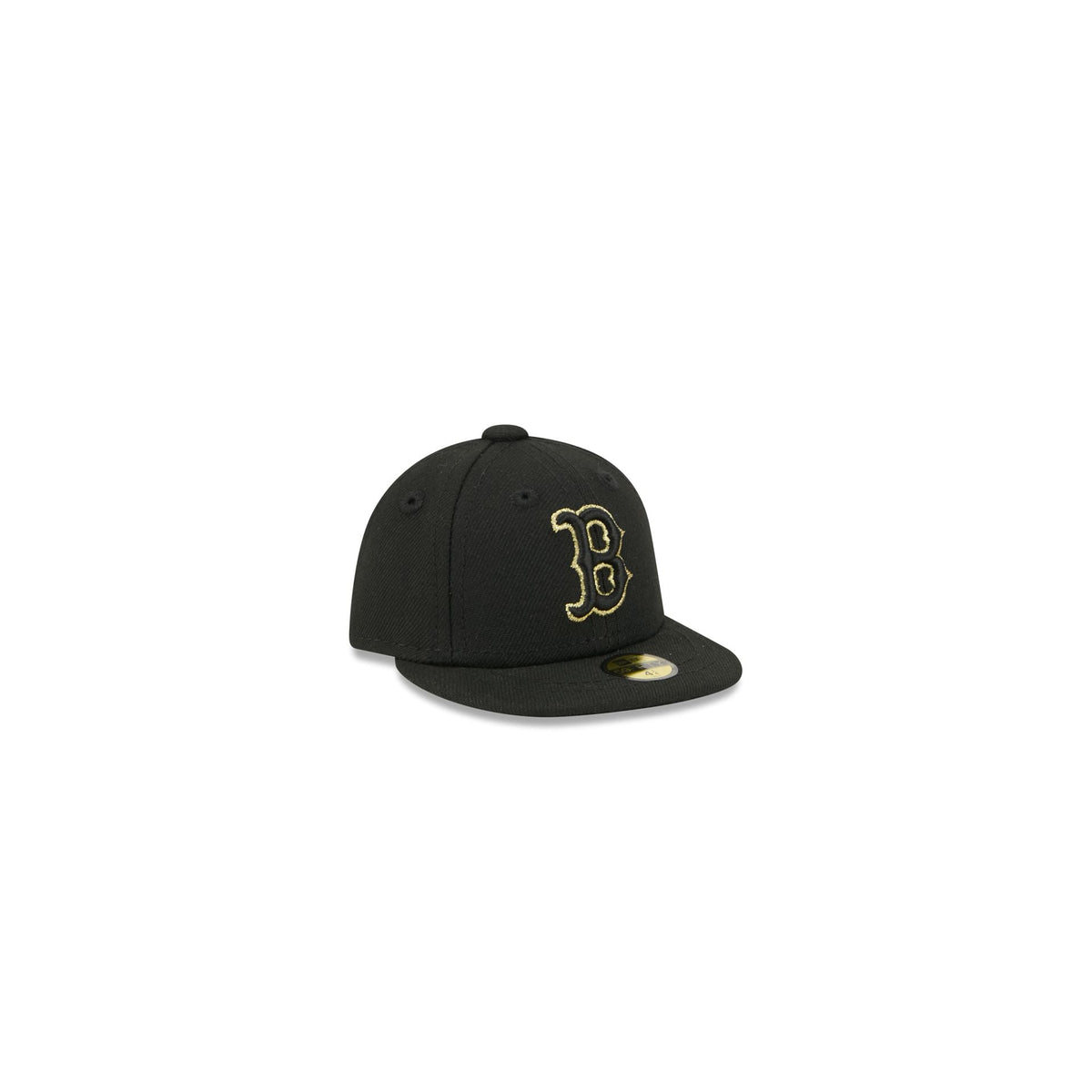 Boston Red Sox Gold Logo Mini 59FIFTY Fitted Hat