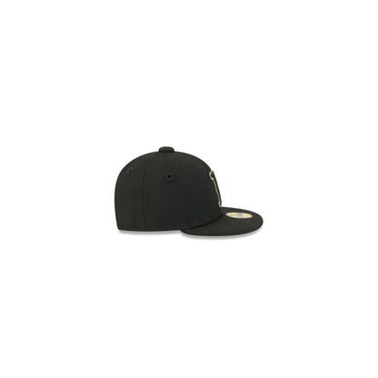 Boston Red Sox Gold Logo Mini 59FIFTY Fitted Hat