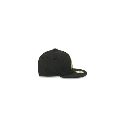 Arizona Diamondbacks Gold Logo Mini 59FIFTY Fitted Hat
