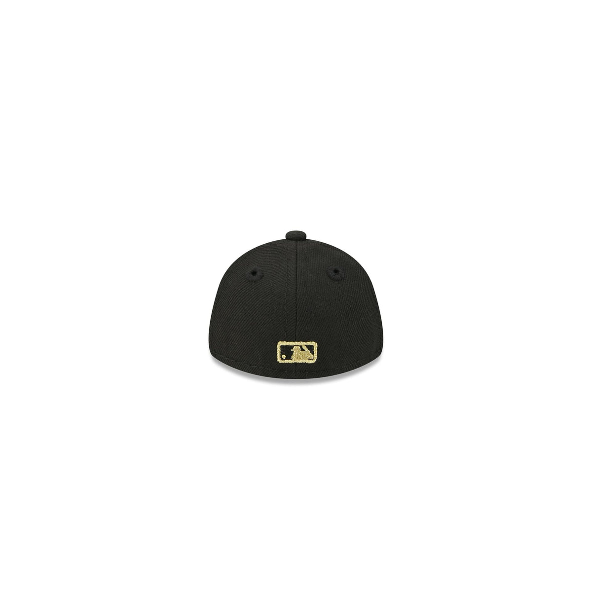 Atlanta Braves Gold Logo Mini 59FIFTY Fitted Hat
