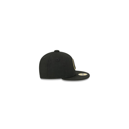 Chicago Cubs Gold Logo Mini 59FIFTY Fitted Hat