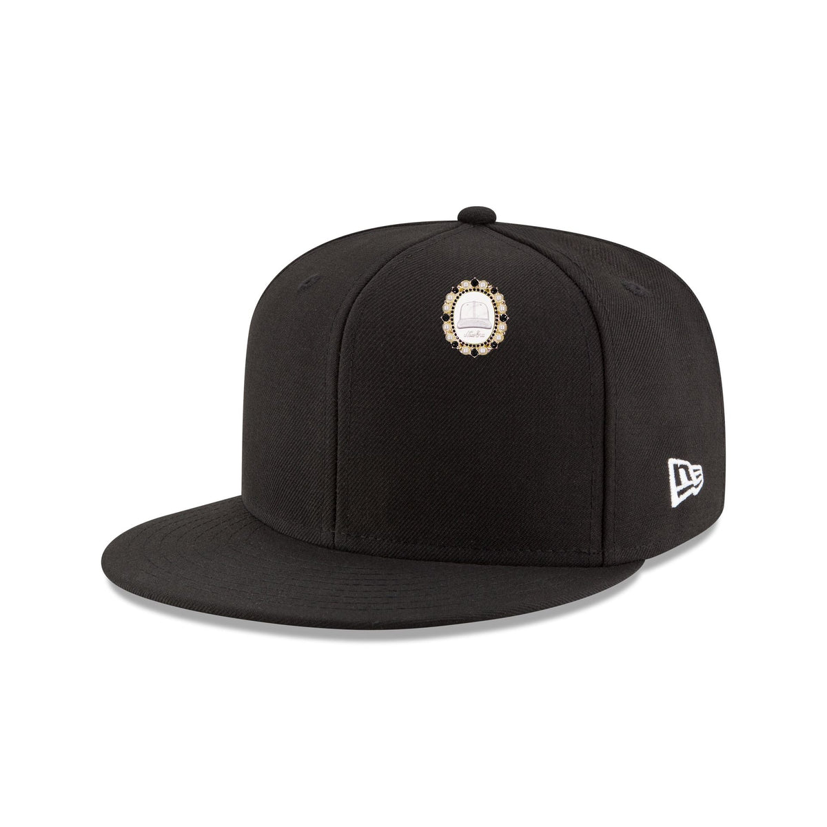 New Era Cap Jeweled Brooch Pin