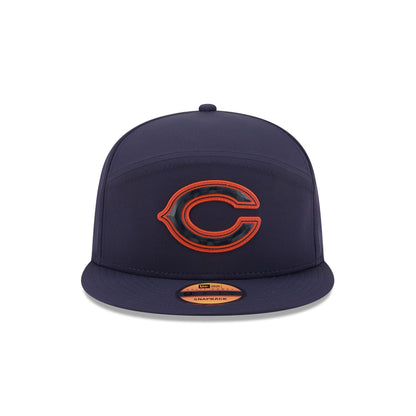 Chicago Bears 2026 Sideline Split Panel 9FIFTY Snapback Hat